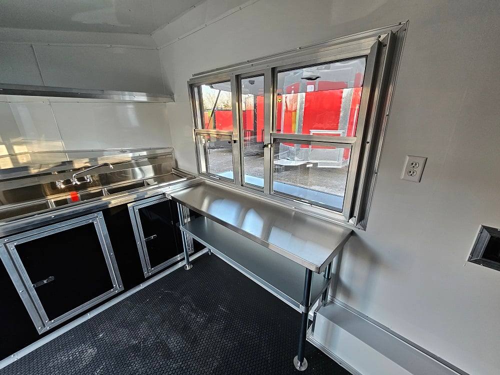82-8.5-x-16-black-food-event-catering-concession-trailer-27.jpg 8.5' X 16' Black Food Event Catering Concession Trailer