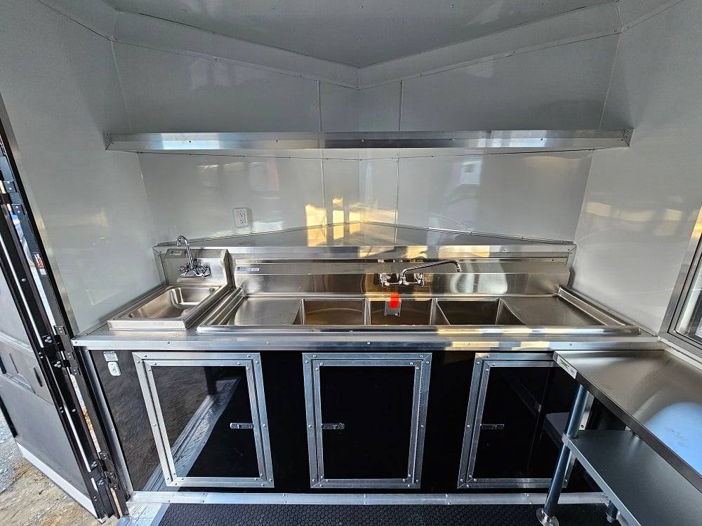82-8.5-x-16-black-food-event-catering-concession-trailer-28.jpg 8.5' X 16' Black Food Event Catering Concession Trailer