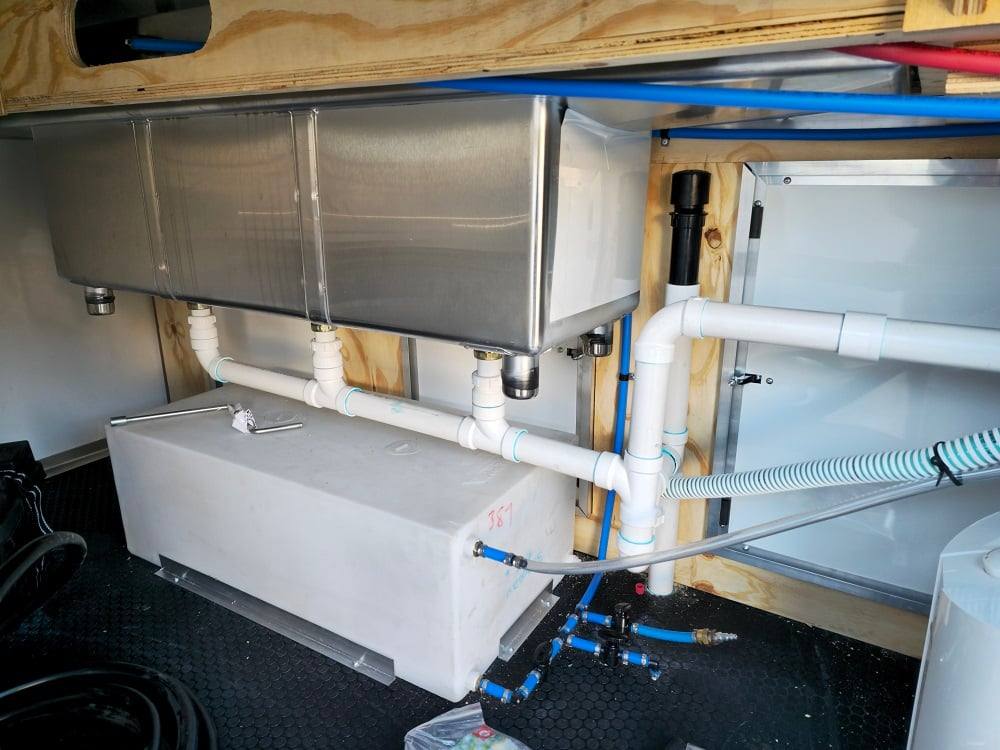 82-8.5-x-16-black-food-event-catering-concession-trailer-6.jpg 8.5' X 16' Black Food Event Catering Concession Trailer