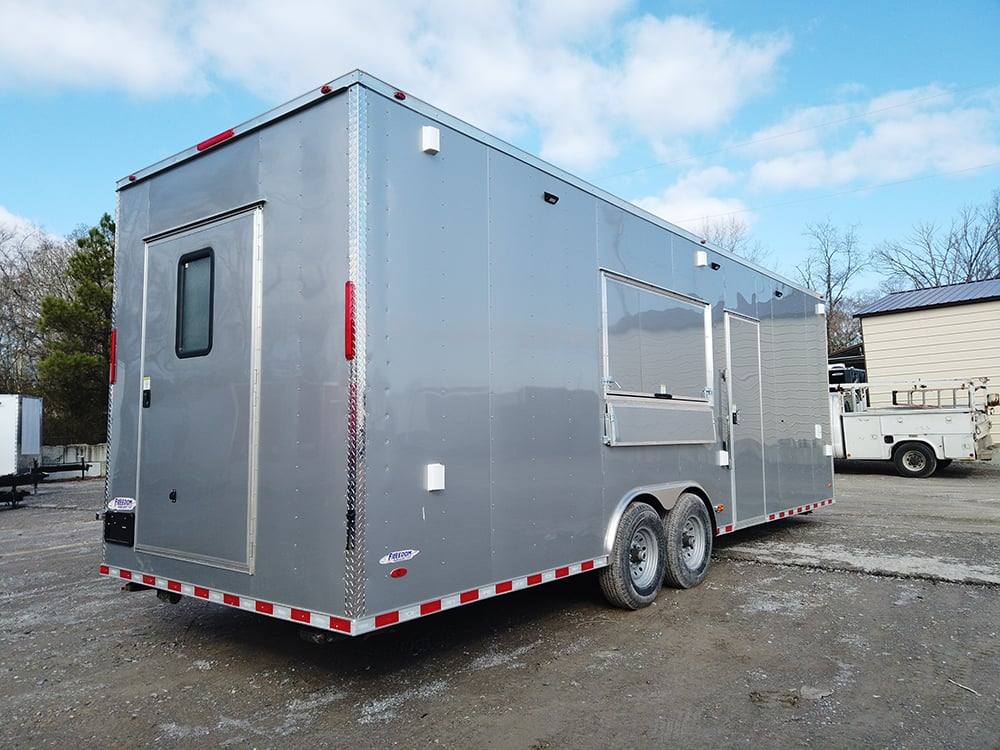 820-8.5-x-26-silver-frost-concession-food-trailer-with-appliances-11.jpg 8.5' x 26' Silver Frost Concession Food Trailer with Appliances