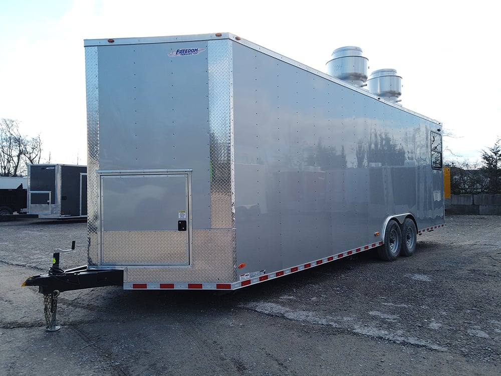 820-8.5-x-26-silver-frost-concession-food-trailer-with-appliances-12.jpg 8.5' x 26' Silver Frost Concession Food Trailer with Appliances