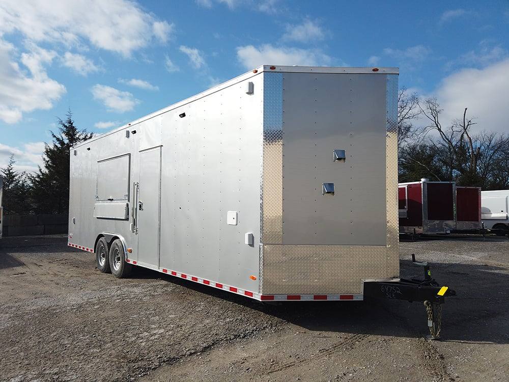 820-8.5-x-26-silver-frost-concession-food-trailer-with-appliances-17.jpg 8.5' x 26' Silver Frost Concession Food Trailer with Appliances