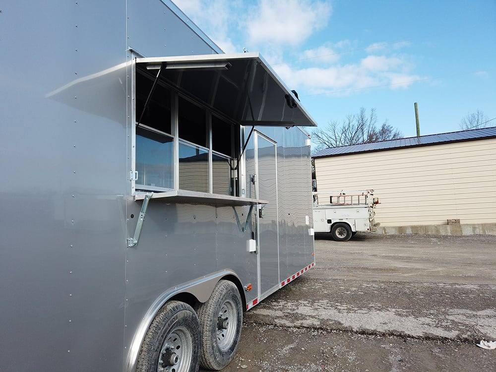820-8.5-x-26-silver-frost-concession-food-trailer-with-appliances-5.jpg 8.5' x 26' Silver Frost Concession Food Trailer with Appliances