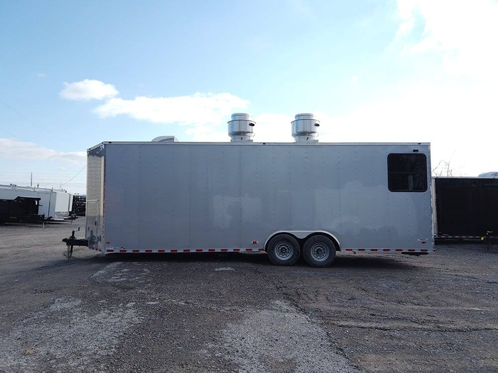 820-8.5-x-26-silver-frost-concession-food-trailer-with-appliances-6.jpg 8.5' x 26' Silver Frost Concession Food Trailer with Appliances