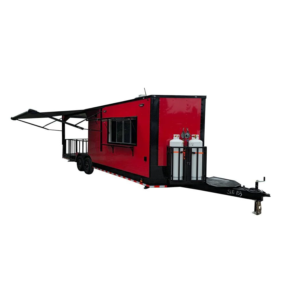 821-8.5-x-26-victory-red-bbq-food-event-catering-vending-1.webp 8.5' X 26' Victory Red BBQ Food Event Catering Vending