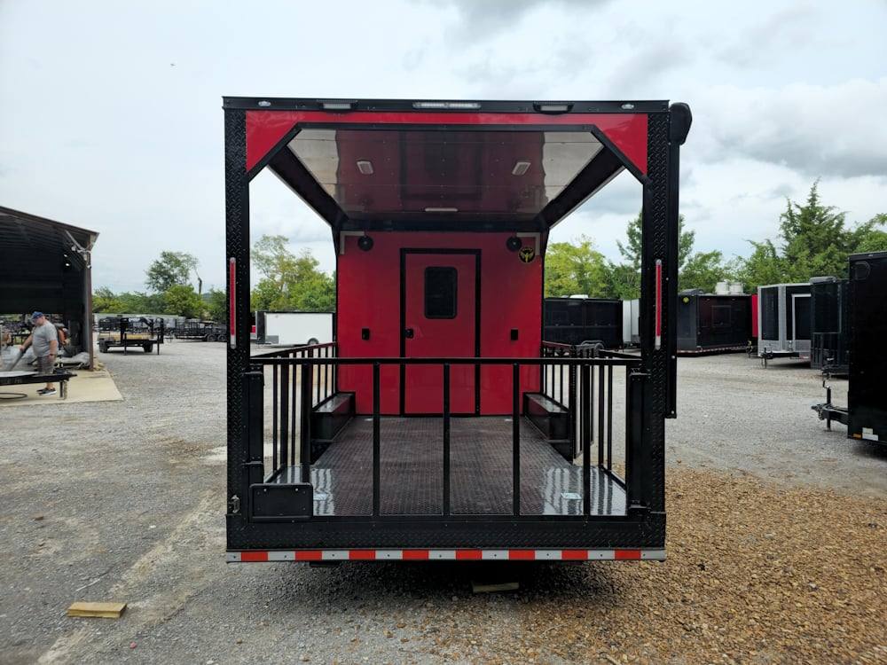 821-8.5-x-26-victory-red-bbq-food-event-catering-vending-11.jpg 8.5' X 26' Victory Red BBQ Food Event Catering Vending