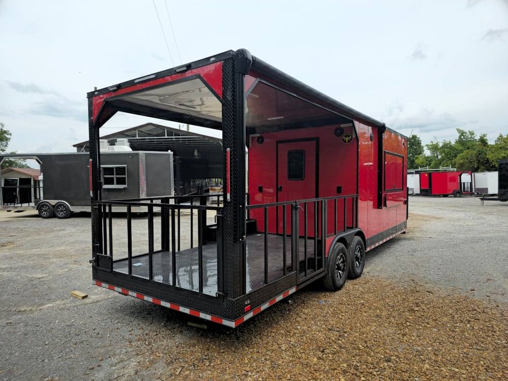 821-8.5-x-26-victory-red-bbq-food-event-catering-vending-12.jpg 8.5' X 26' Victory Red BBQ Food Event Catering Vending