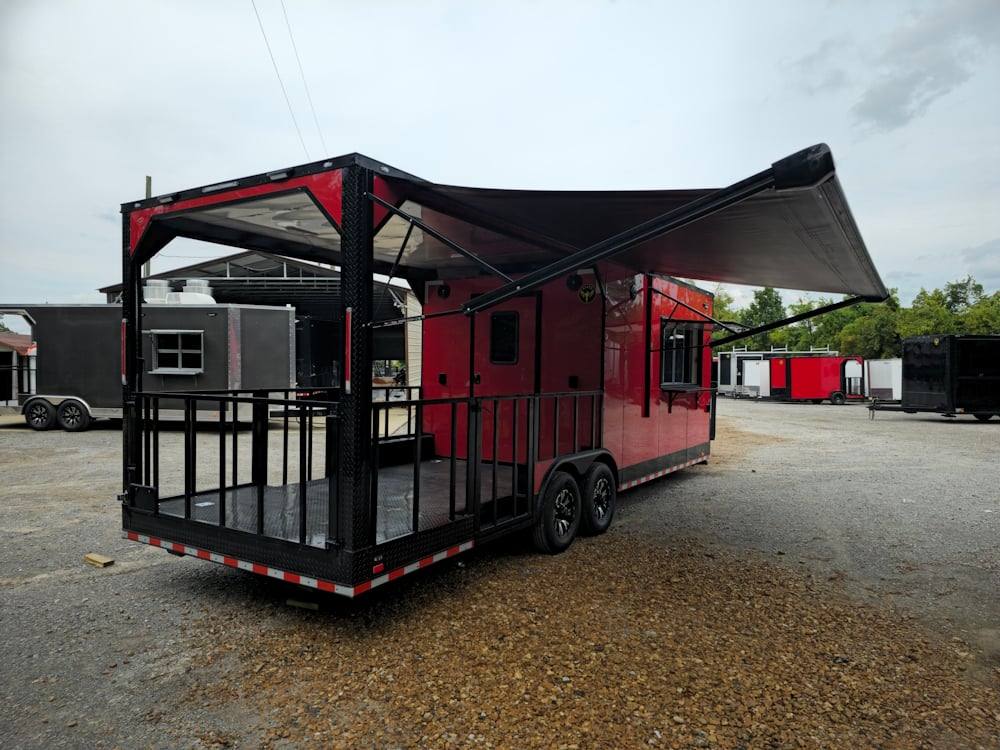 821-8.5-x-26-victory-red-bbq-food-event-catering-vending-30.jpg 8.5' X 26' Victory Red BBQ Food Event Catering Vending