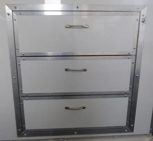 823-8.5-x-26-white-catering-event-concession-bbq-food-trailer-3.webp 8.5' x 26' White Catering Event Concession BBQ Food Trailer