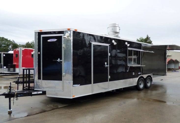 826-8.5-x-27-concession-trailer-black-bbq-catering-event-trailer-11.jpg 8.5' x 27' Concession Trailer Black BBQ Catering Event Trailer