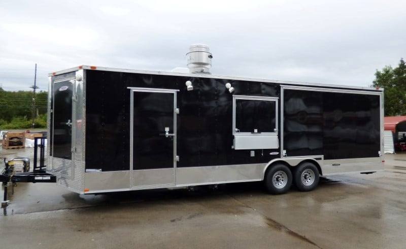 826-8.5-x-27-concession-trailer-black-bbq-catering-event-trailer-22.jpg 8.5' x 27' Concession Trailer Black BBQ Catering Event Trailer