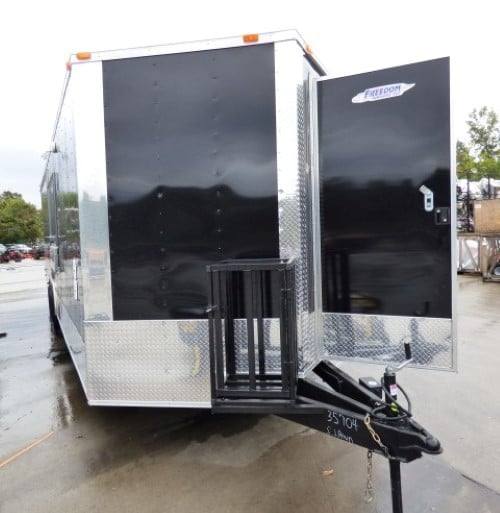 826-8.5-x-27-concession-trailer-black-bbq-catering-event-trailer-3.jpg 8.5' x 27' Concession Trailer Black BBQ Catering Event Trailer