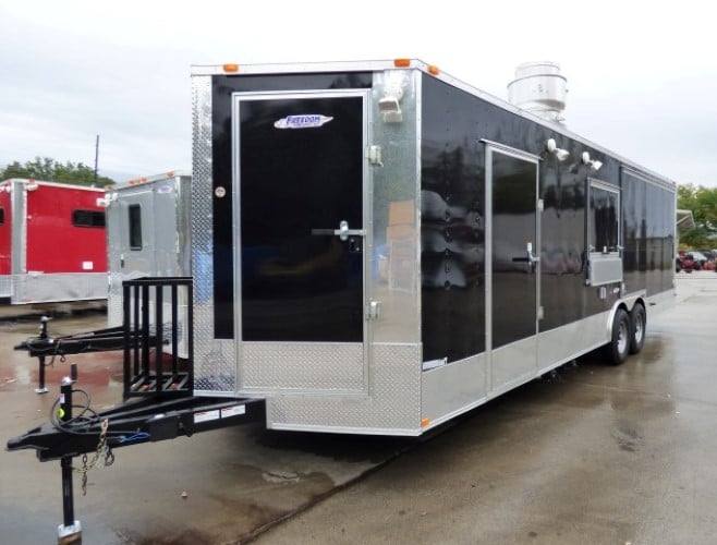 826-8.5-x-27-concession-trailer-black-bbq-catering-event-trailer-8.jpg 8.5' x 27' Concession Trailer Black BBQ Catering Event Trailer
