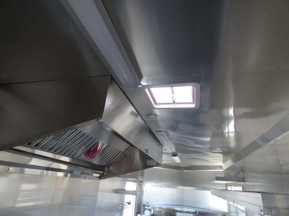 8.5' x 27' Concession Trailer Silver Frost BBQ Food Event Catering