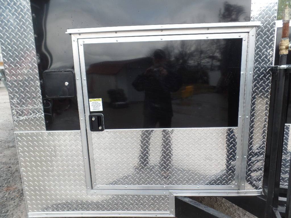83-8.5-x-16-black-porch-style-concession-food-trailer-10.jpg 8.5' x 16' Black Porch Style Concession Food Trailer