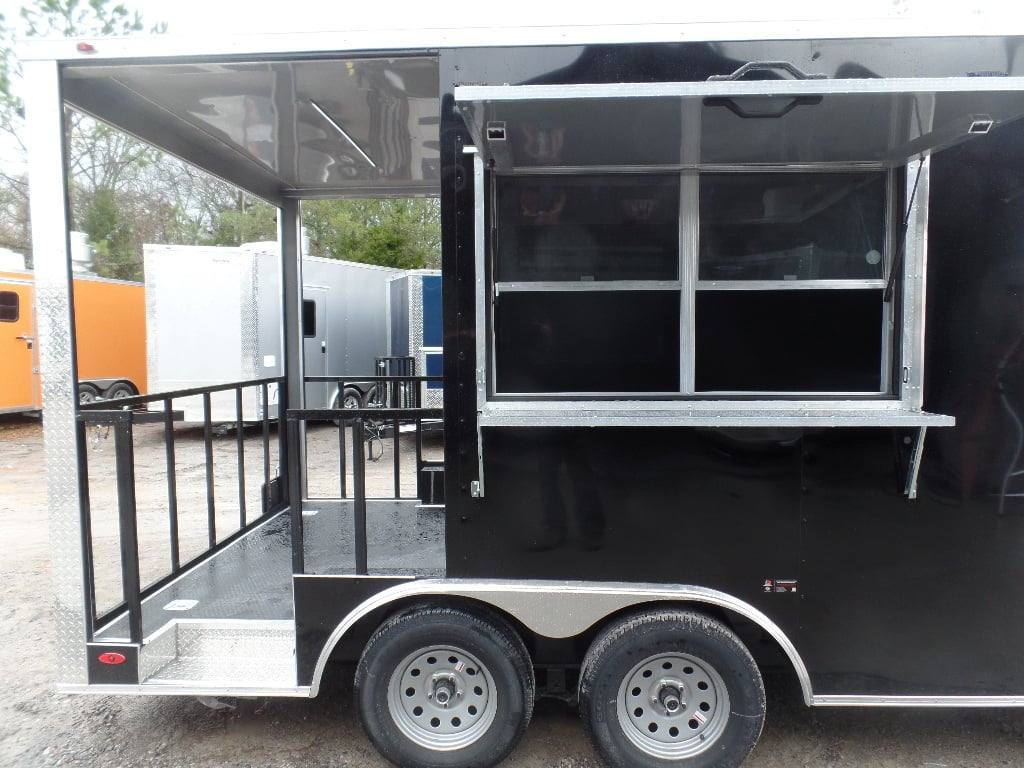 83-8.5-x-16-black-porch-style-concession-food-trailer-23.jpg 8.5' x 16' Black Porch Style Concession Food Trailer