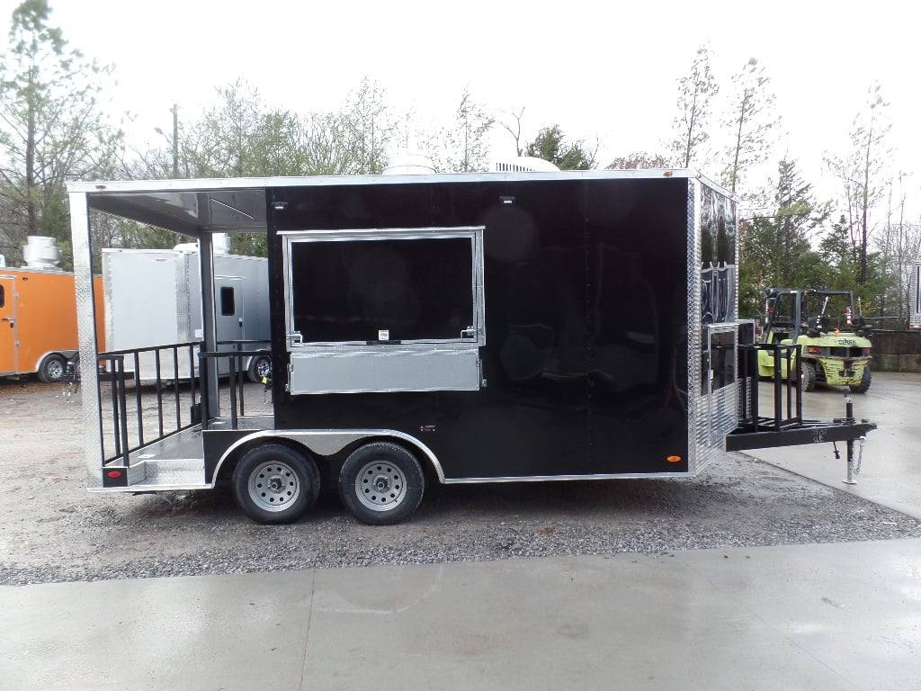83-8.5-x-16-black-porch-style-concession-food-trailer-25.jpg 8.5' x 16' Black Porch Style Concession Food Trailer