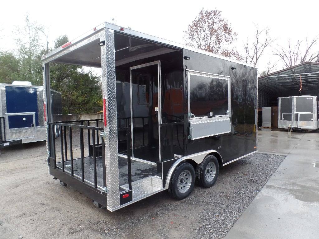 83-8.5-x-16-black-porch-style-concession-food-trailer-28.jpg 8.5' x 16' Black Porch Style Concession Food Trailer