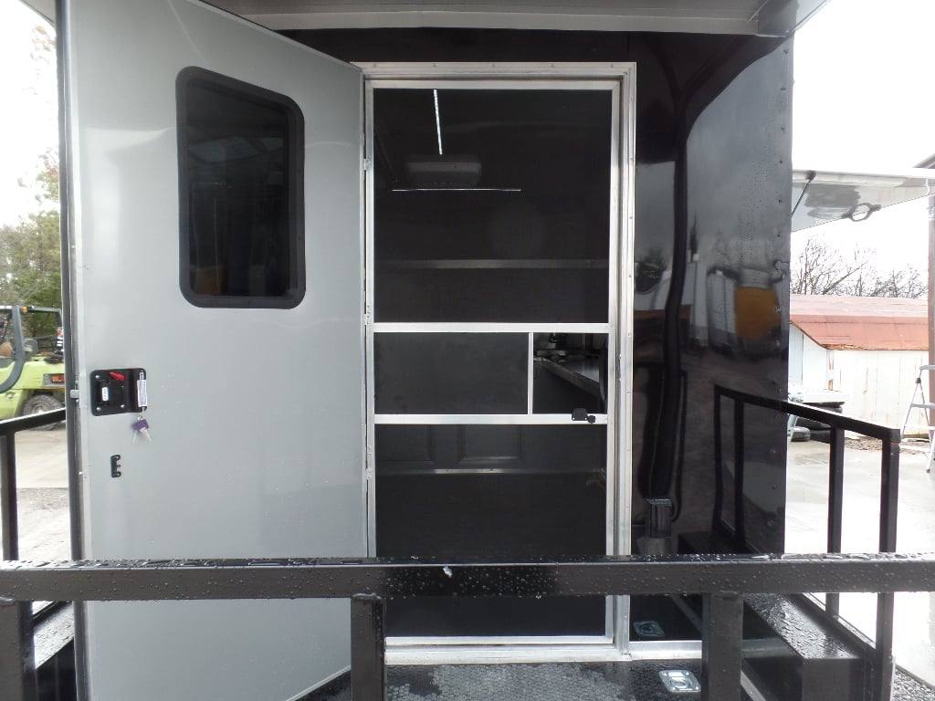 83-8.5-x-16-black-porch-style-concession-food-trailer-29.jpg 8.5' x 16' Black Porch Style Concession Food Trailer