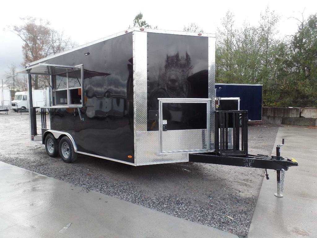 83-8.5-x-16-black-porch-style-concession-food-trailer-30.jpg 8.5' x 16' Black Porch Style Concession Food Trailer