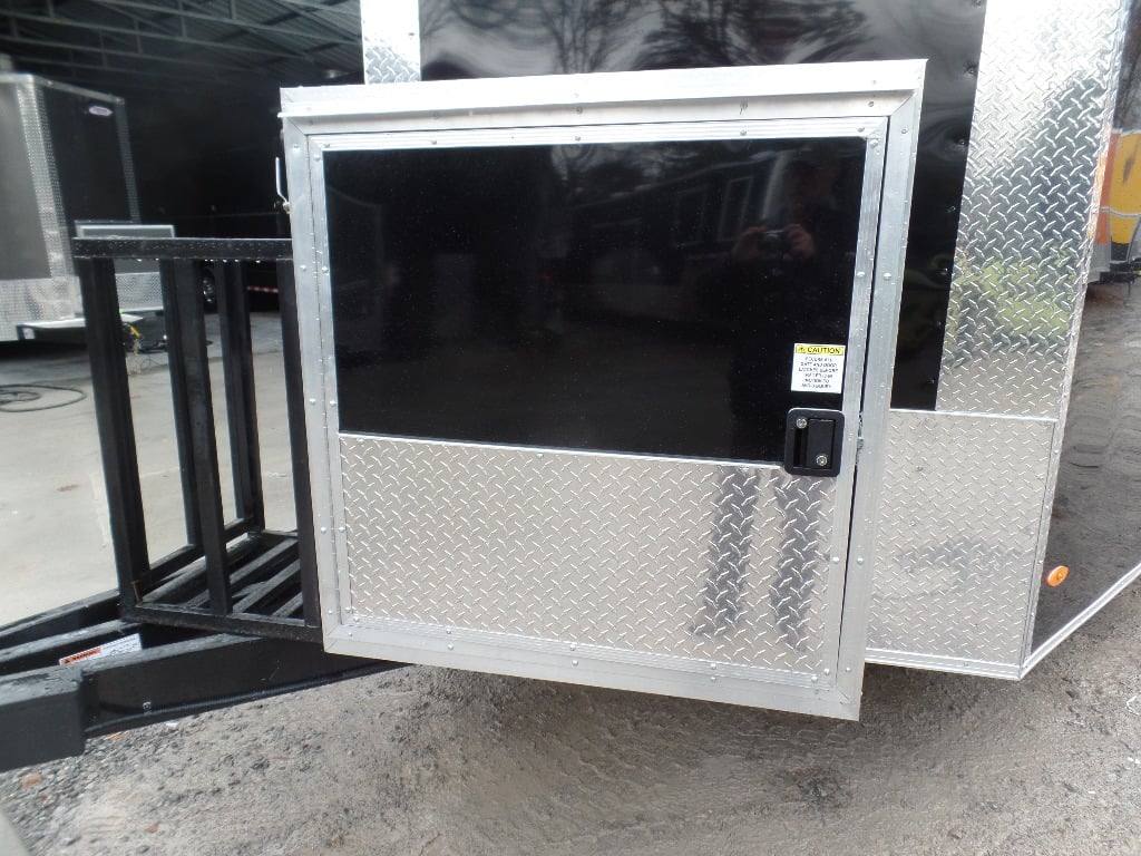 83-8.5-x-16-black-porch-style-concession-food-trailer-31.jpg 8.5' x 16' Black Porch Style Concession Food Trailer