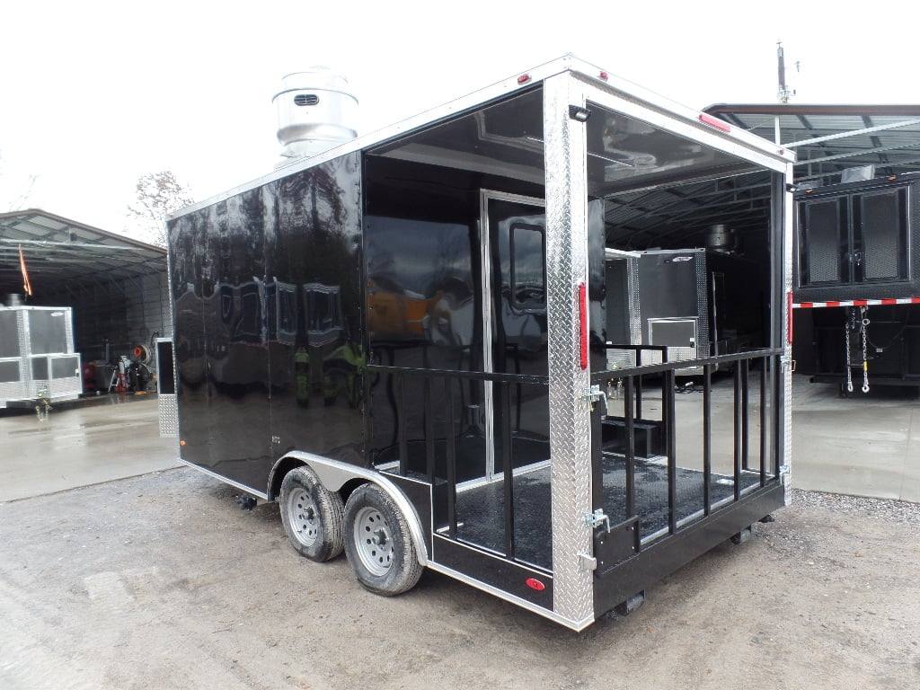 83-8.5-x-16-black-porch-style-concession-food-trailer-9.jpg 8.5' x 16' Black Porch Style Concession Food Trailer