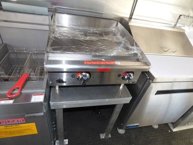 831-8.5-x-28-black-bbq-concession-food-event-catering-trailer-13.jpg 8.5' x 28' Black BBQ Concession Food Event Catering Trailer