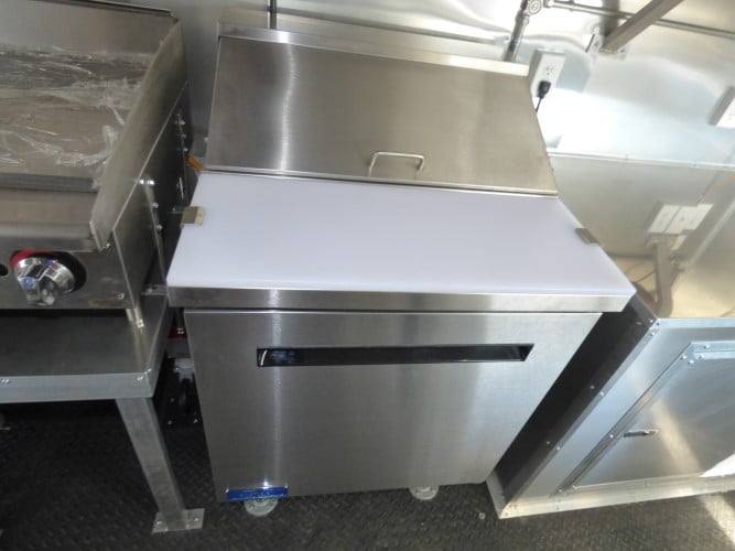 831-8.5-x-28-black-bbq-concession-food-event-catering-trailer-34.jpg 8.5' x 28' Black BBQ Concession Food Event Catering Trailer