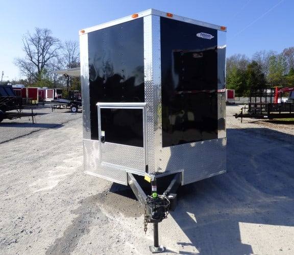 831-8.5-x-28-black-bbq-concession-food-event-catering-trailer-39.jpg 8.5' x 28' Black BBQ Concession Food Event Catering Trailer