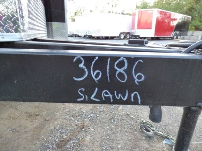 835-8.5-x-28-black-concession-bbq-food-event-catering-trailer-16.jpg 8.5' x 28' Black Concession BBQ Food Event Catering Trailer