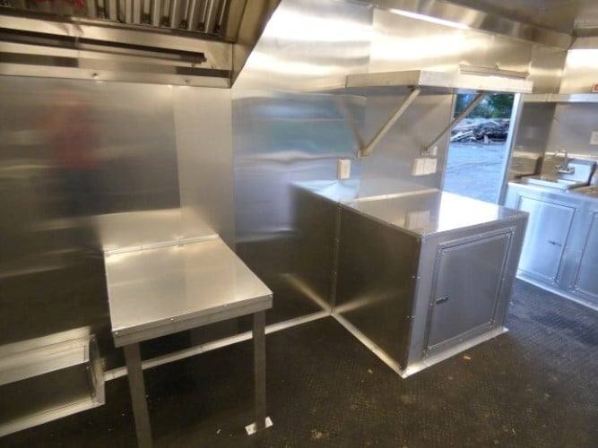 835-8.5-x-28-black-concession-bbq-food-event-catering-trailer-20.jpg 8.5' x 28' Black Concession BBQ Food Event Catering Trailer