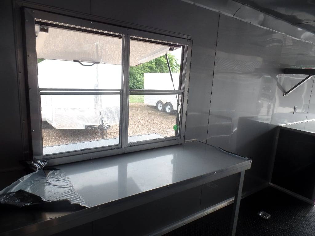 836-8.5-x-28-black-concession-food-event-trailer-11.jpg 8.5' x 28' Black Concession Food Event Trailer