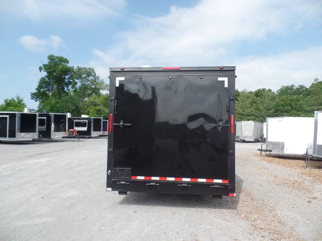 836-8.5-x-28-black-concession-food-event-trailer-20.jpg 8.5' x 28' Black Concession Food Event Trailer
