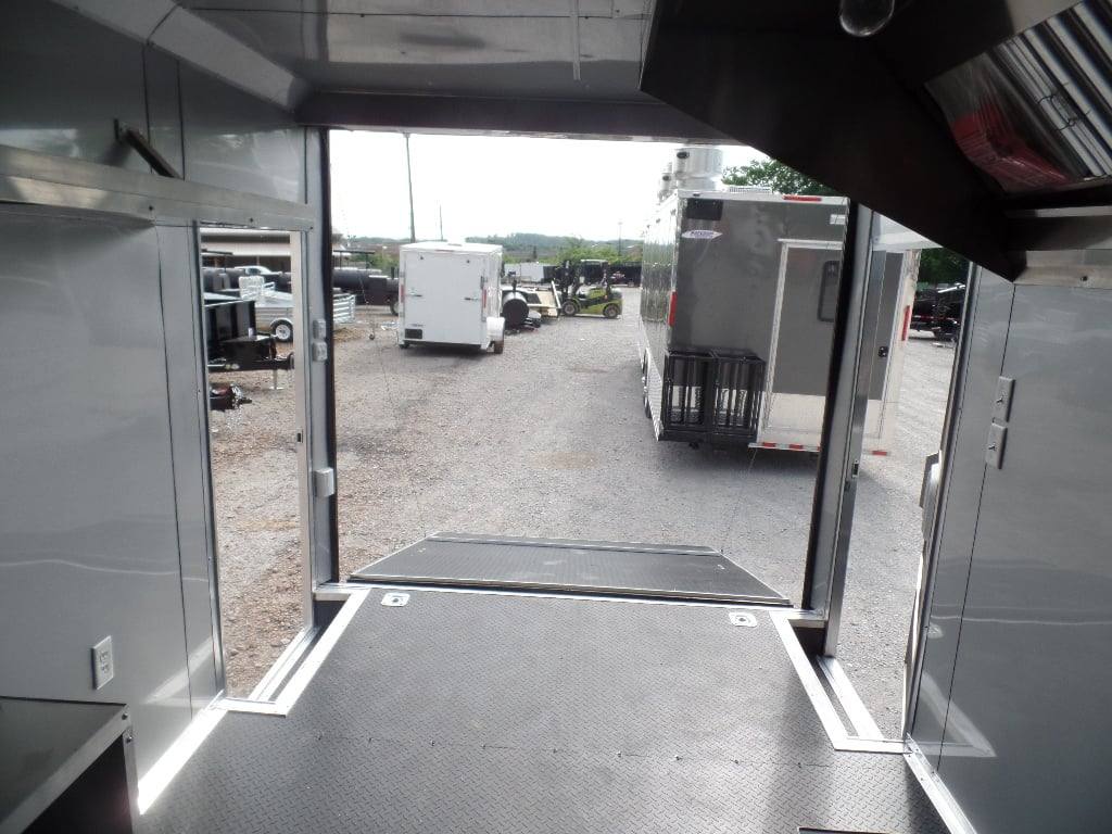 836-8.5-x-28-black-concession-food-event-trailer-28.jpg 8.5' x 28' Black Concession Food Event Trailer