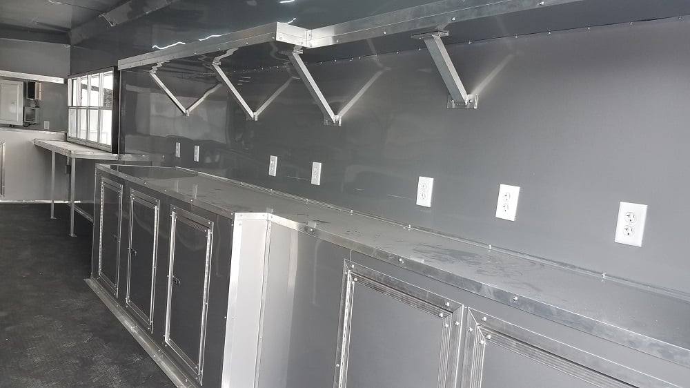 837-8.5-x-28-black-concession-food-trailer-11.jpg 8.5' x 28' Black Concession Food Trailer