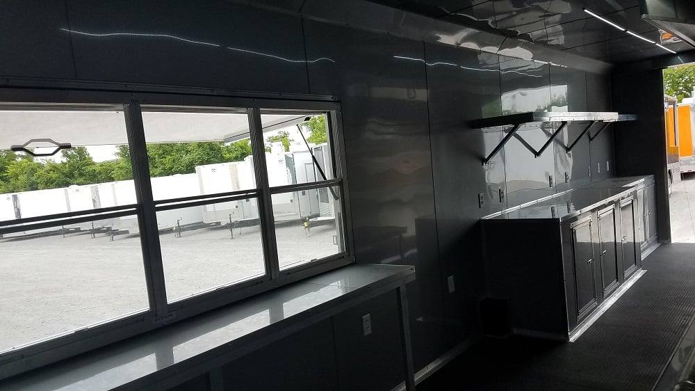 837-8.5-x-28-black-concession-food-trailer-14.jpg 8.5' x 28' Black Concession Food Trailer