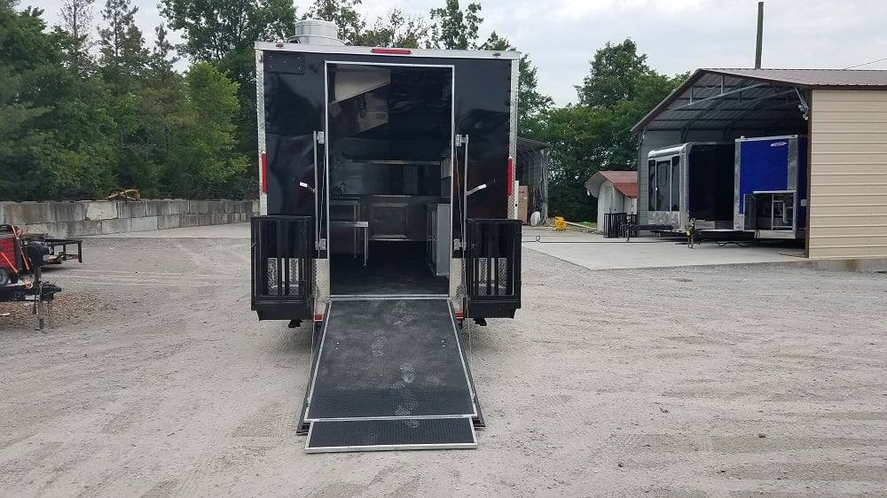 837-8.5-x-28-black-concession-food-trailer-17.jpg 8.5' x 28' Black Concession Food Trailer