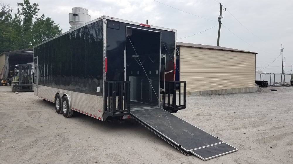 837-8.5-x-28-black-concession-food-trailer-28.jpg 8.5' x 28' Black Concession Food Trailer