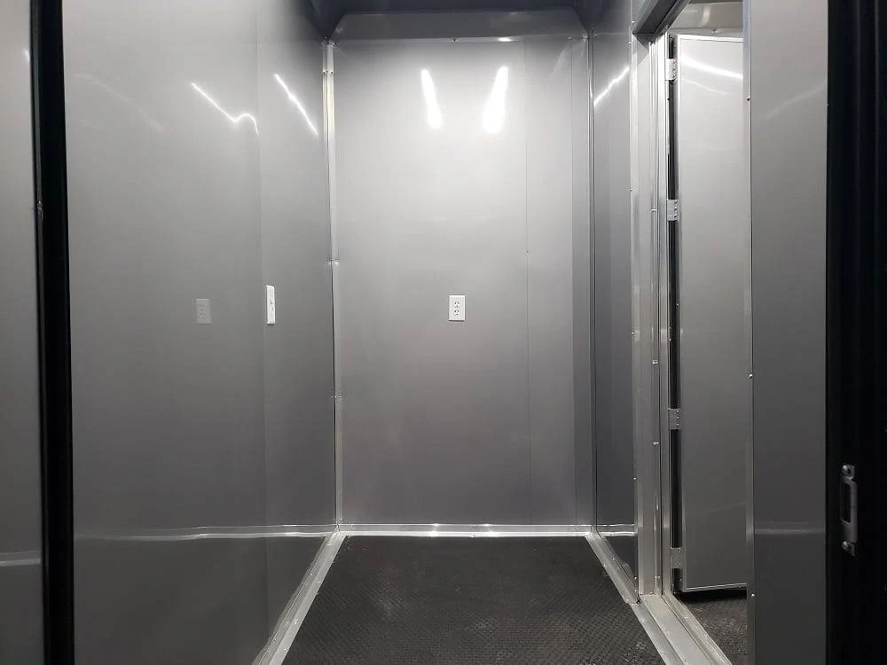 838-8.5-x-28-black-concession-food-trailer-with-restroom-and-appliances-33.webp 8.5' x 28' Black Concession Food Trailer with Restroom and Appliances