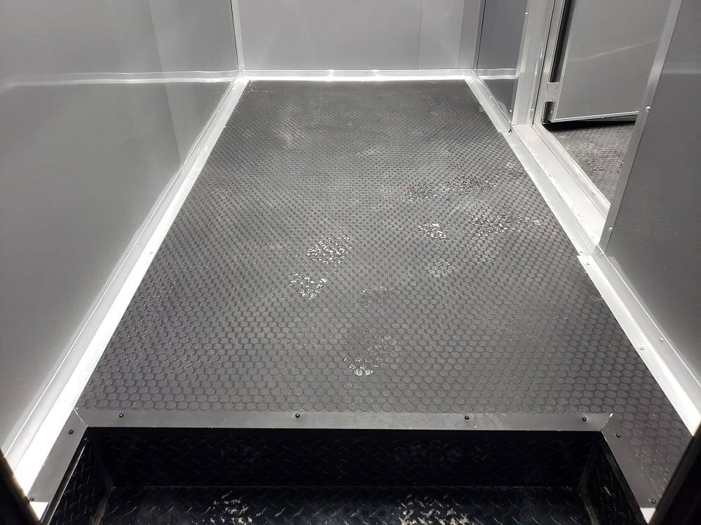 838-8.5-x-28-black-concession-food-trailer-with-restroom-and-appliances-40.jpg 8.5' x 28' Black Concession Food Trailer with Restroom and Appliances