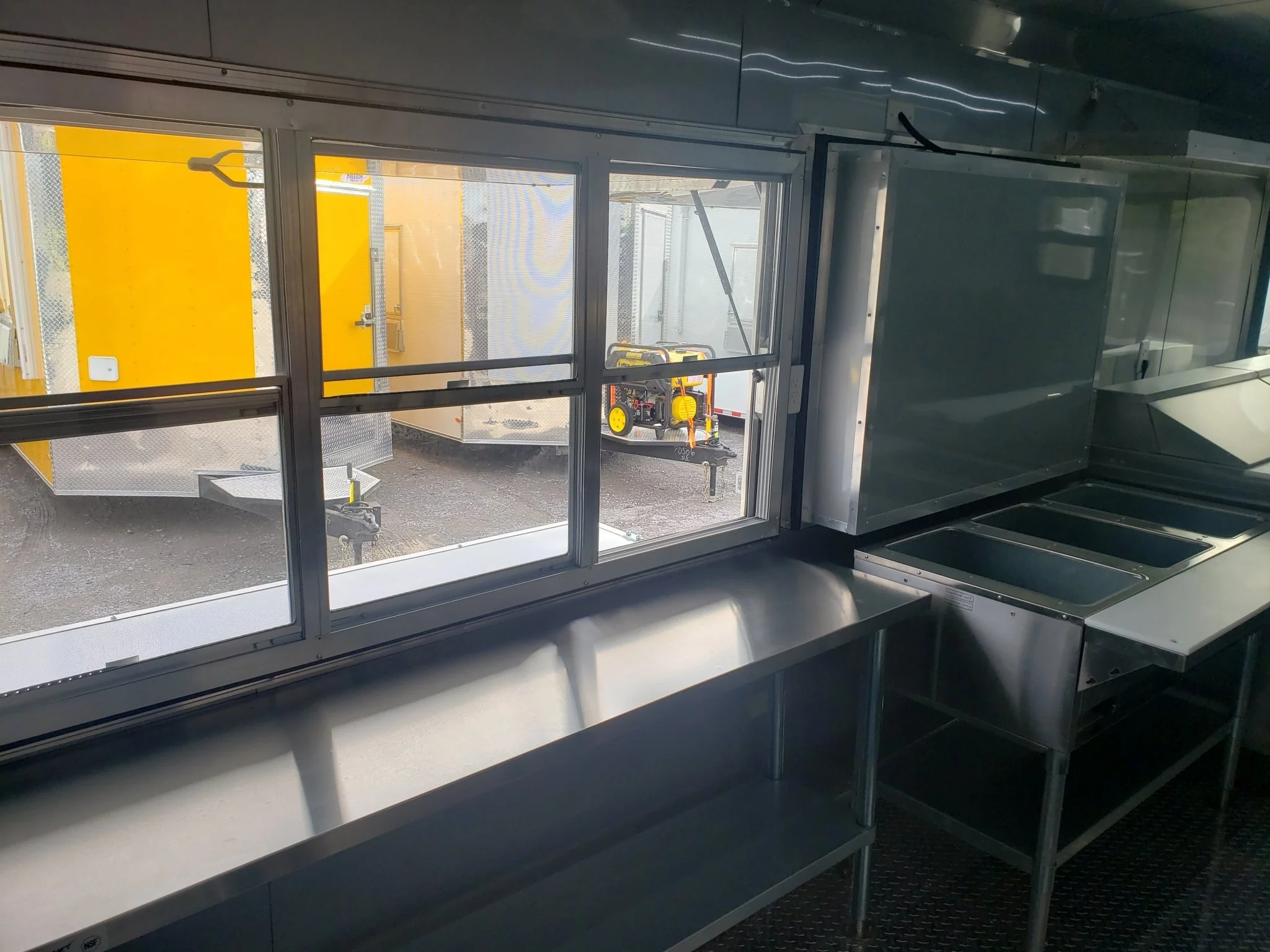 841-8.5-x-28-black-porch-style-bbq-vending-concession-trailer-30.webp 8.5' x 28' Black Porch Style BBQ Vending Concession Trailer