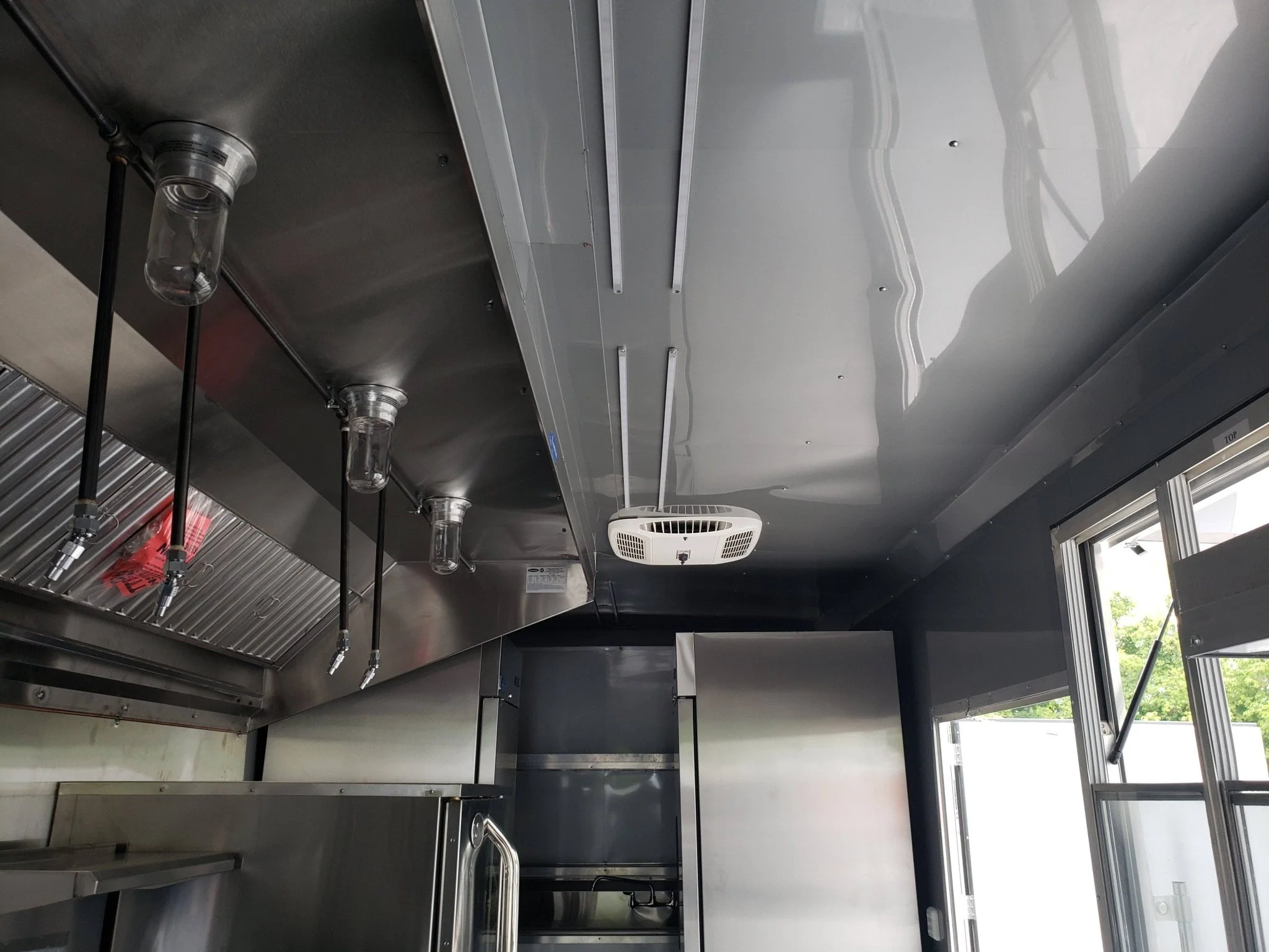8.5' x 28' Brandy Wine BBQ Vending Concession Trailer