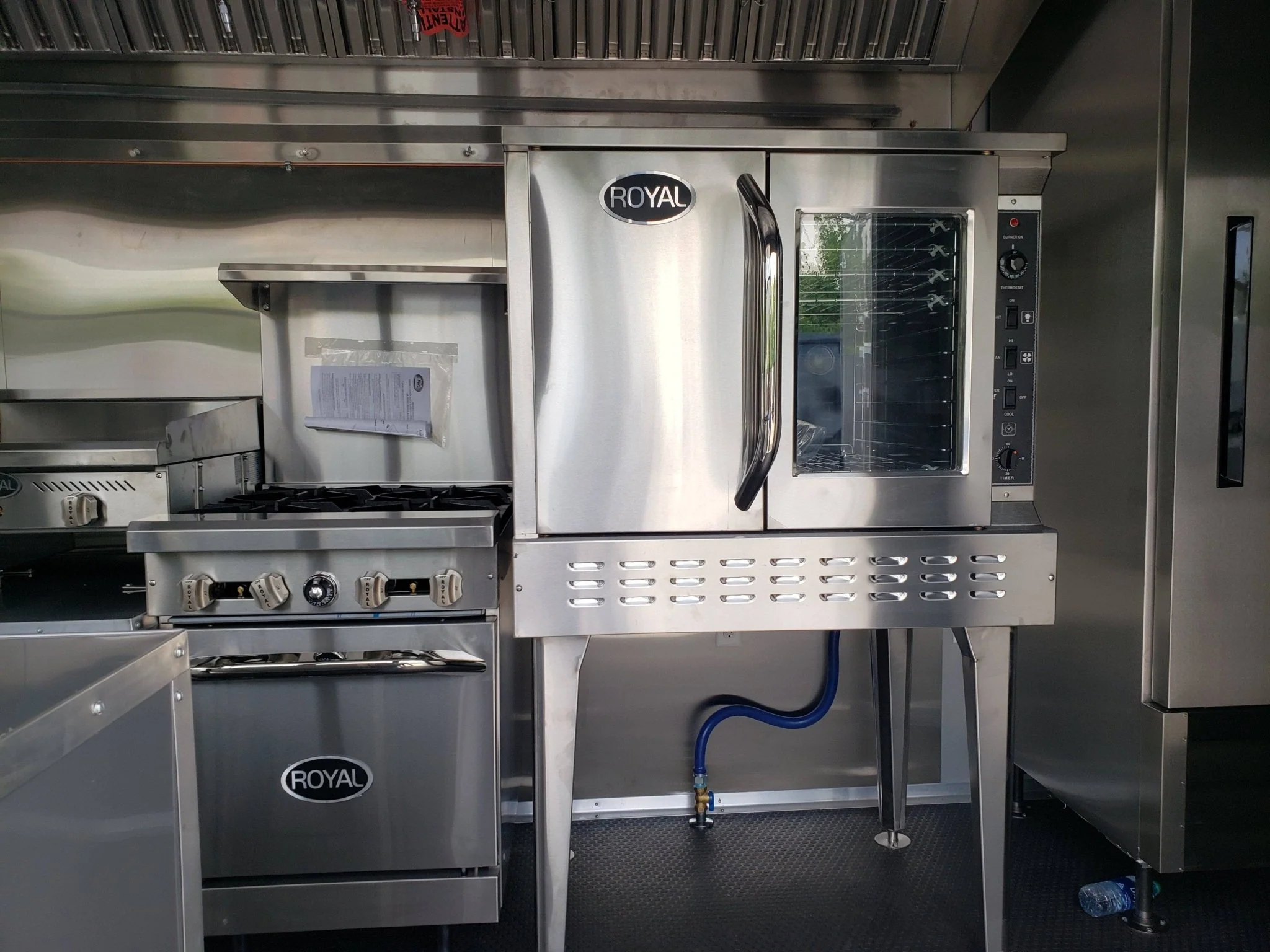 8.5' x 28' Brandy Wine BBQ Vending Concession Trailer