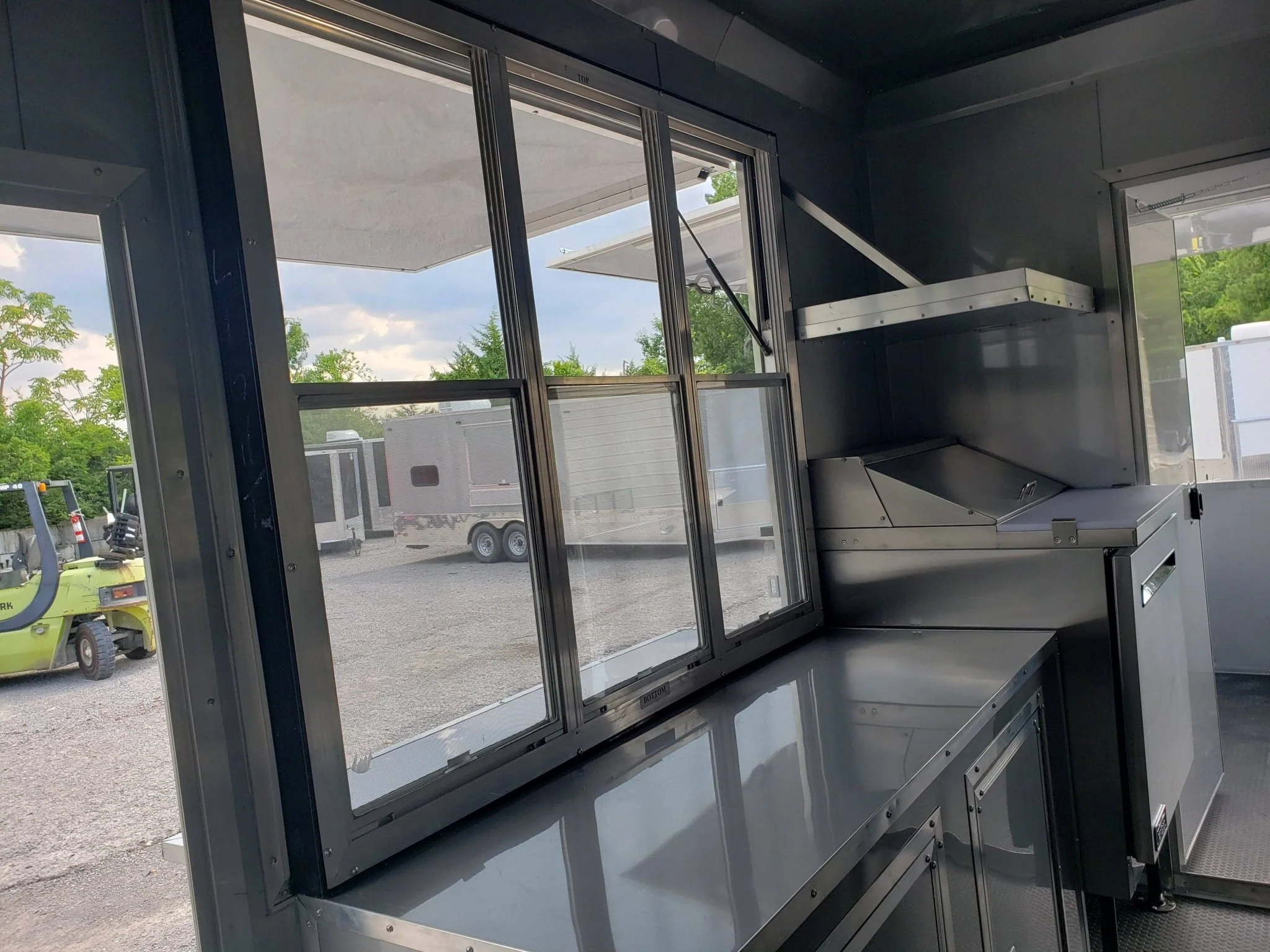 8.5' x 28' Brandy Wine BBQ Vending Concession Trailer