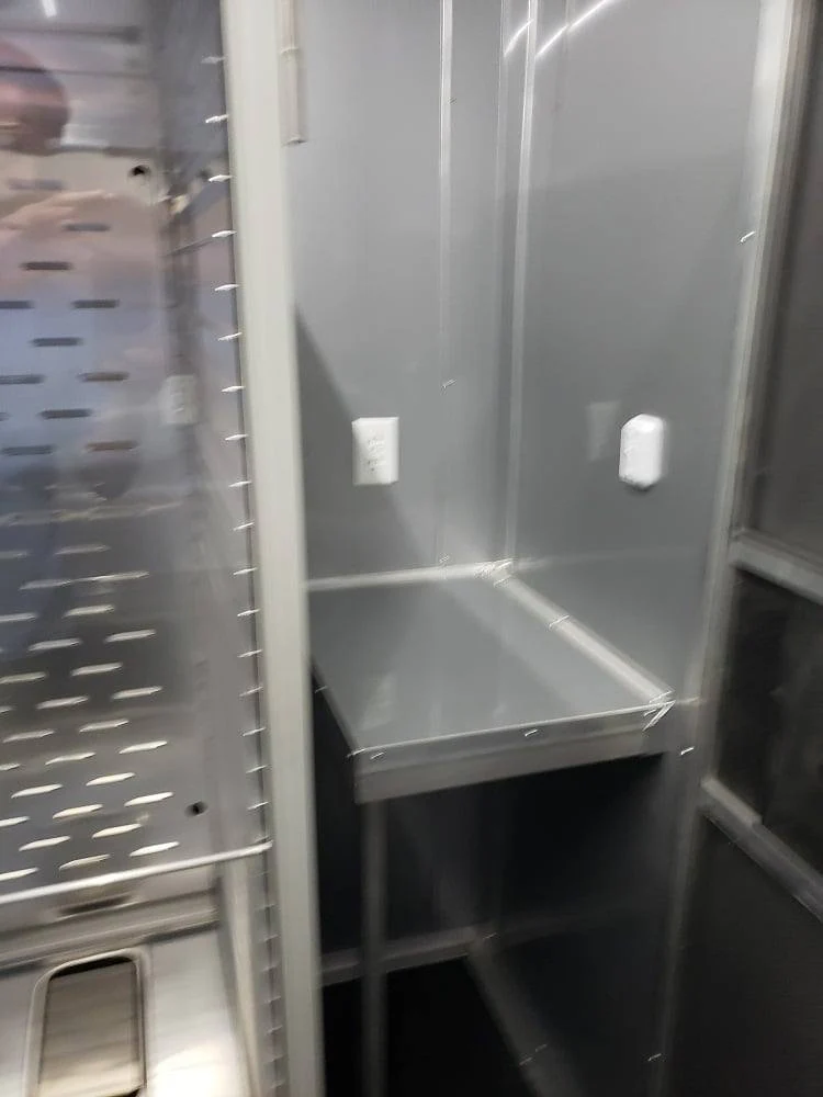 8.5' x 28' Charcoal Grey Concession Food Trailer With Appliances