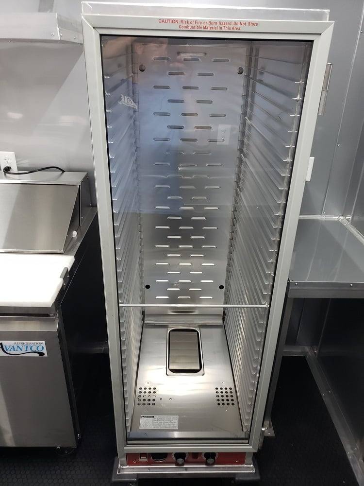 8.5' x 28' Charcoal Grey Concession Food Trailer With Appliances