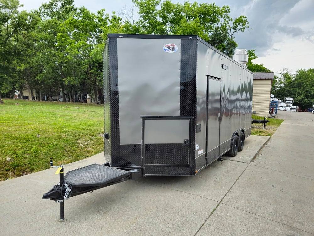 85-8.5-x-16-charcoal-food-event-catering-concession-food-trailer-4.jpg 8.5' X 16' Charcoal Food Event Catering Concession Food Trailer