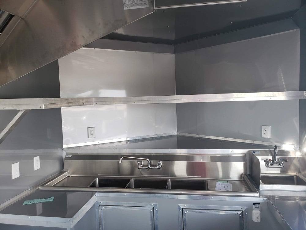 850-8.5-x-28-cobalt-blue-catering-food-trailer-11.jpg 8.5' x 28' Cobalt Blue Catering Food Trailer