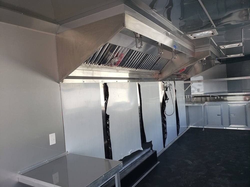 850-8.5-x-28-cobalt-blue-catering-food-trailer-18.jpg 8.5' x 28' Cobalt Blue Catering Food Trailer