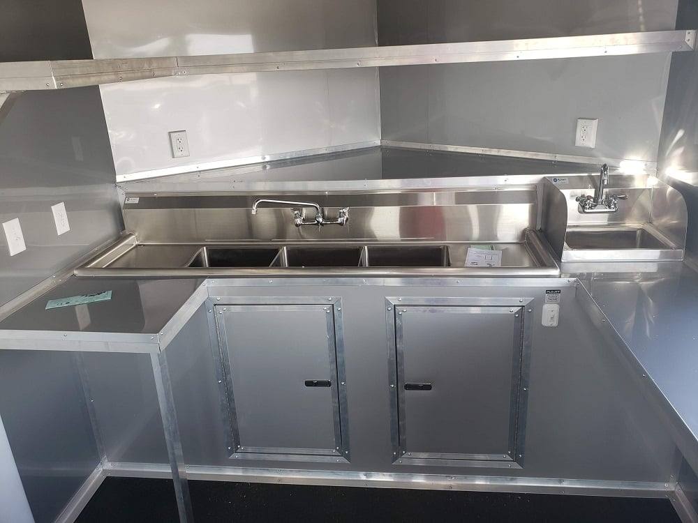 850-8.5-x-28-cobalt-blue-catering-food-trailer-21.jpg 8.5' x 28' Cobalt Blue Catering Food Trailer
